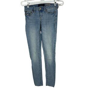 Aeropostale Light Wash Jeggings Womens Size 6 Comfortable Stretch Denim Jeans